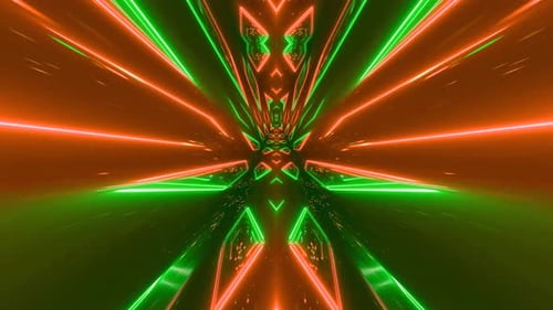Video mit abstraktem VJ-Nomenhintergrund
