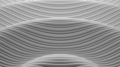 Abstract Wavy Line Seamless Loop Background