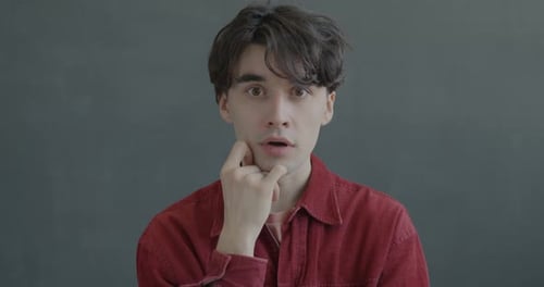 Man Thinks Hard and Has an Idea