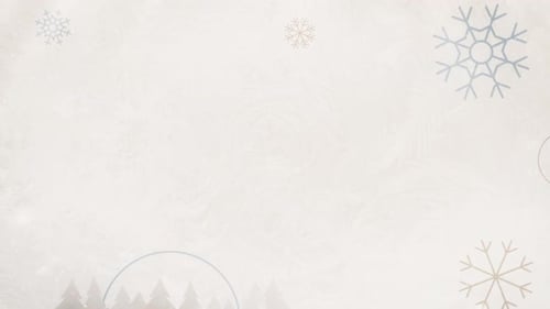 Winter Snow Background With Snowflake02
