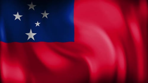 Samoa Flag Loop