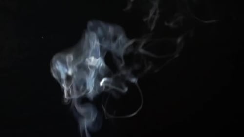 Realistic Gray Smoke