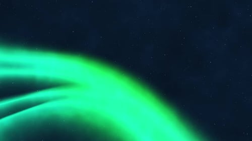 Wellen der Nordlichter
