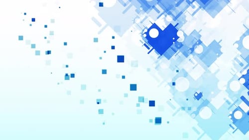 Technology Background Loop, Business Corporate Abstract 26