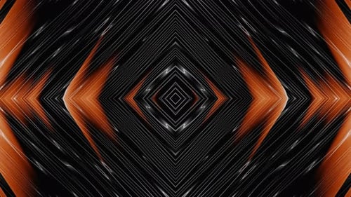 Abstract Orange and White Arrows Vj Loop Animation Background