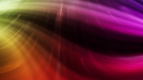 Abstract Fluid Colorful Light Wave Background Animation