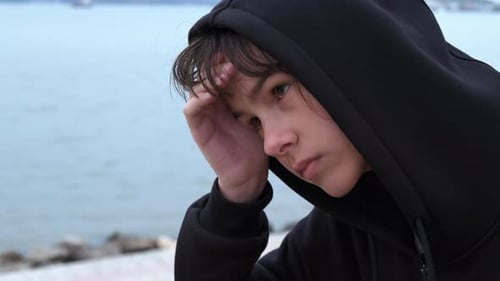 Einsamkeit eines Teenagers