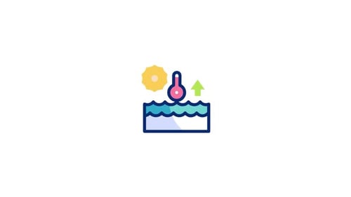 Ocean Warning Animated Icon