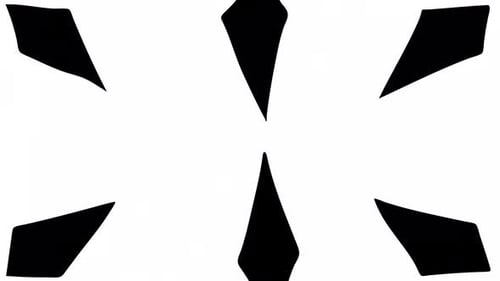 Abstract Diamond Shapes Pattern Reveal Transition