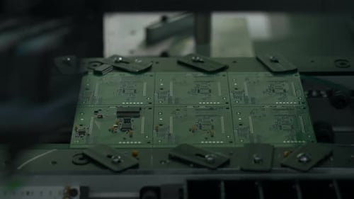 High tech technologies, concept of artificial intelligence