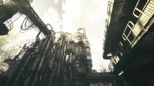 Bright Metallic Frameworks with Elevated Pathways Cast Shadows