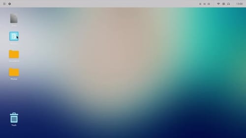 Coleção OS: Interface de uma área de trabalho arredondada com abertura do navegador da web com uma caixa de pesquisa