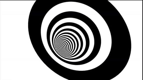 Black and White Abstract Background Video