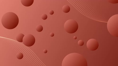 Gradient Colorful beautiful balls abstract pattern background