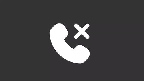 Icône Animated Trouble White Line Ui