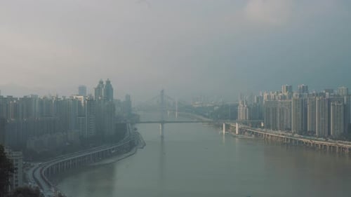 Shimen Bridge in Chongqing City