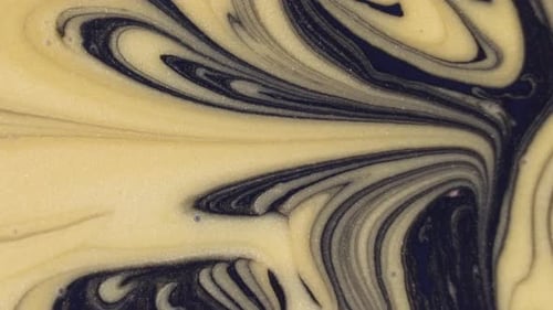 Swirling Liquid Paint Background with Abstract Colors