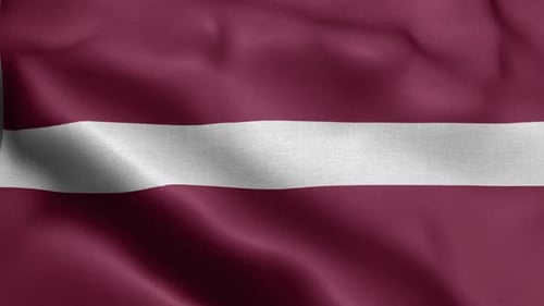 Realistic Waving Fabric Flag Animation