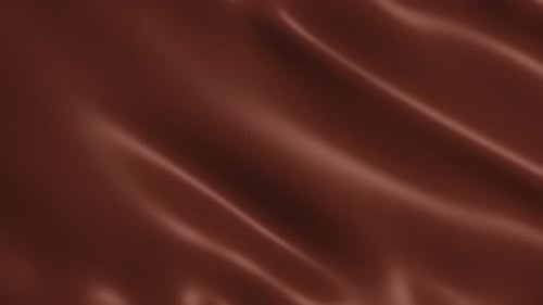 Seamless Looping Chocolate Fluid Wave Background