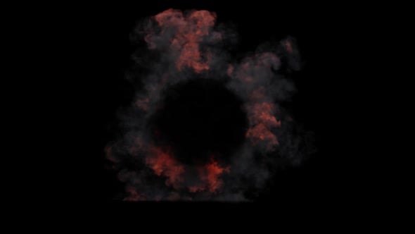 Exploding circle flame with transparent backgroundC, Backgrounds Motion ...