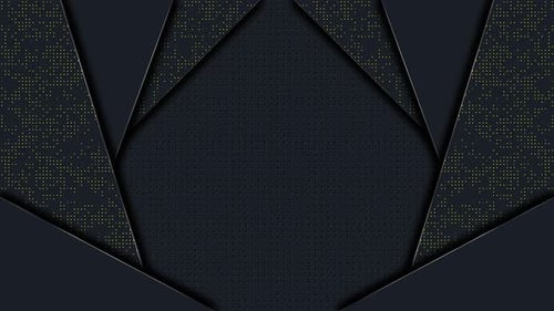 Dark Abstract Geometric Technology Background Animation