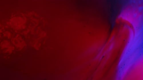 Swirling Red and Blue Abstract Background