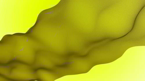 Abstract Flowing Mesh Wave Background Animation