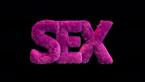 Pink SEX Plush Title On Alpha