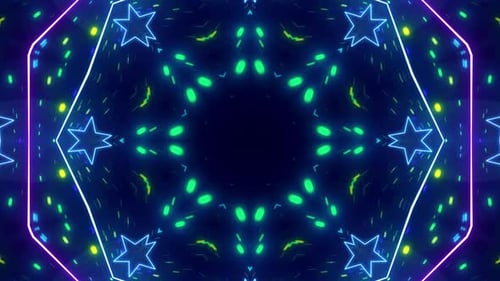 Futuristic Colorful Streak Background