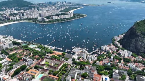 Botafogo Beach at Downtown Rio de Janeiro in Rio de Janeiro Brazil.