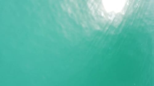 Abstract Aerial Sea Summer Ocean Sunset Nature Background Small Waves on Water Surface in Motion