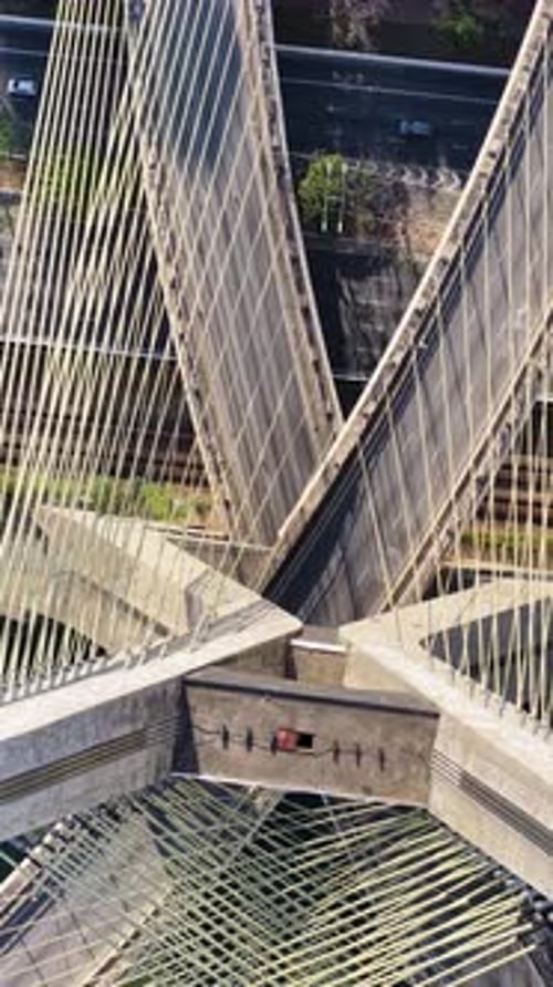 Famoso horizonte de São Paulo no centro de São Paulo, Brasil.