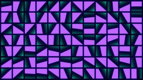 Purple And Turquoise Many Changing Screen Background Vj Loop In 4K