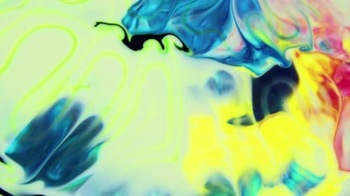 Abstract Galactic Ink Paint Concept Background 781