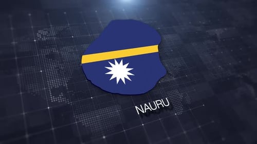 Anzeige der Karte von Nauru