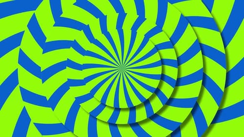 Geometric Neon Animated Abstract Background