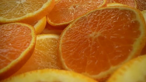 Healthy and Fresh Orange Slices 05