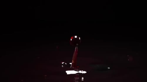El arte de las gotas de agua