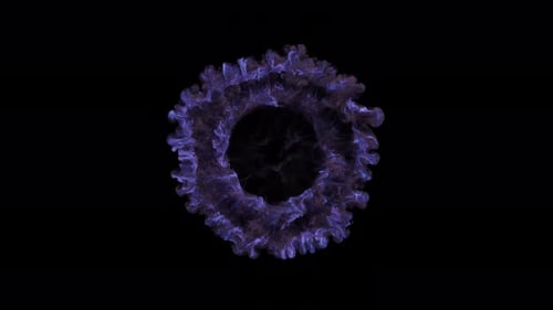 Abstract Energy Burst Fluid Logo Reveal