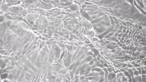 Close Up View on Water Texture with Waves and Gray Overlay Effect for Video Mockup Organic Light