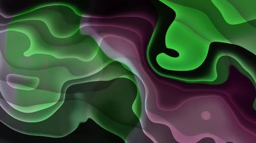 Gradient Neon Wave Motion Liquid Background