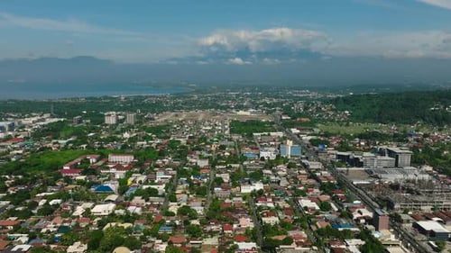 La ville de Davao dans le paysage urbain des Philippines