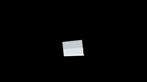 Animierte Dokument-Symbolanimation