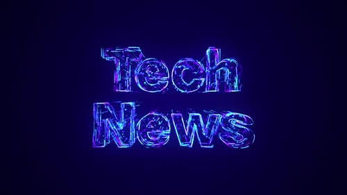 El texto de las noticias tecnológicas se construye con líneas