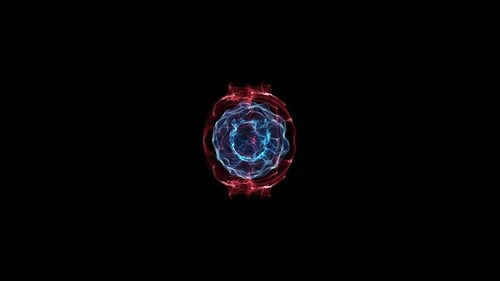 Abstract Technology Energy Core Sphere Animation