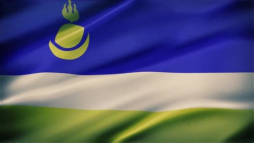 Realistic Waving Flag Animation with Dynamic Fabric Texture