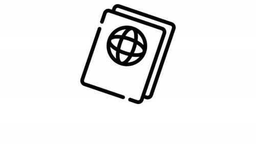 Icono de documento de animación