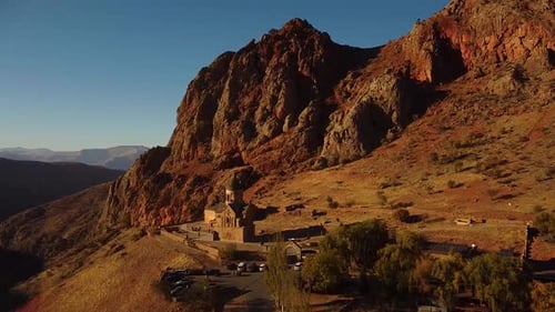 Noravank Monastery in Armenia, Aerial View