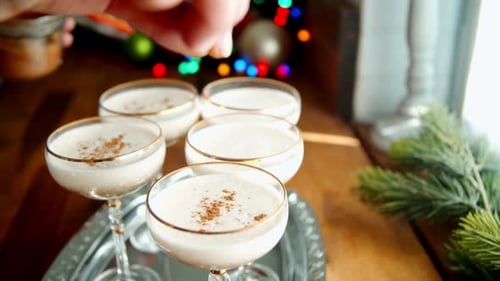 Making Eggnog