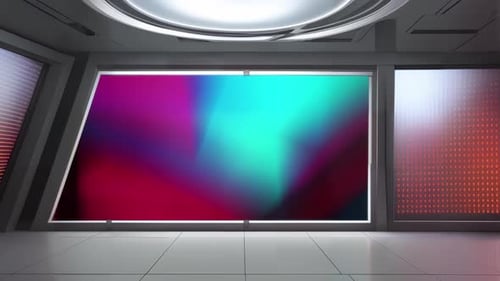 Digital Newsroom Background Loop for a Modern and Efficient Look